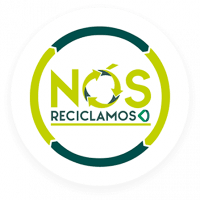 Selo oficial Nós Reciclamos do ILOG