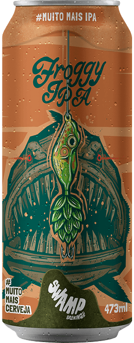 Lata FROGGY da Swamp Brewing